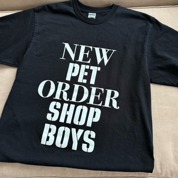 OFFICIAL New Order Pet Shop Boys Unity North American tour tee medium - Picture 2 of 6